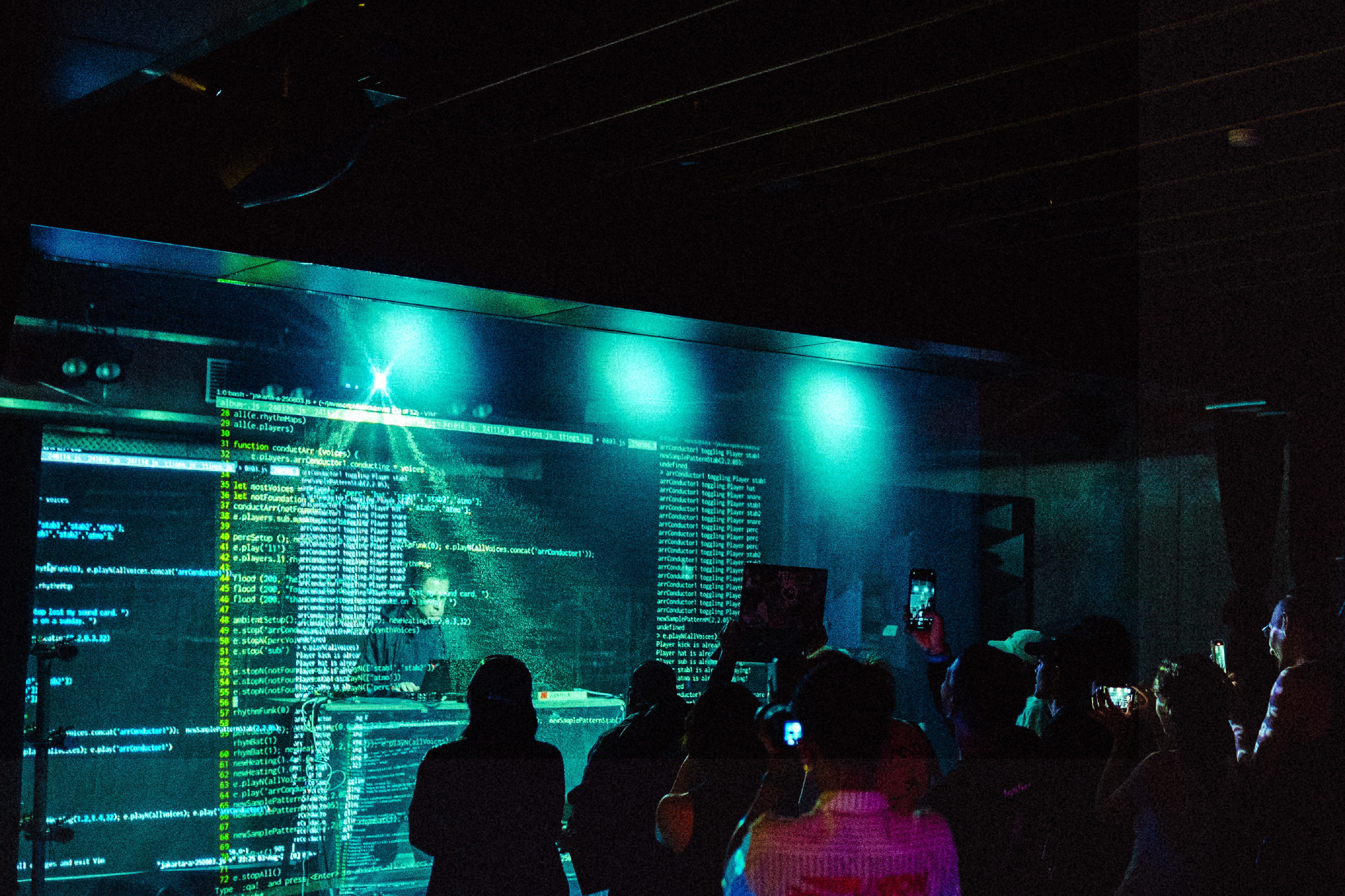 Renick Bell live algorave